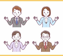 人のリアクションセット