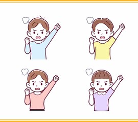 人のリアクションセット