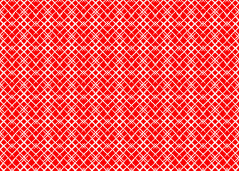 White mesh on a red background. Vector background.