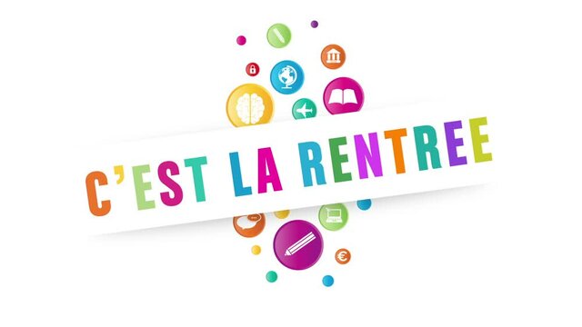 c'est la rentr&eacute;e