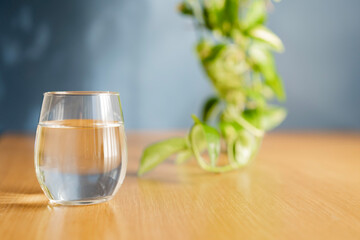 glass of water