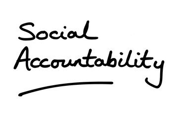 Fototapeta premium Social Accountability