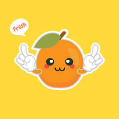 apricot fruits emotion, emoji characters for healthy food design.Colorful friendly apricot fruit. Cute funny personage. Flat design. For children product.