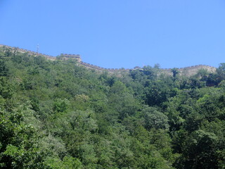 Fototapeta na wymiar The Great Wall of China at Mutianyu