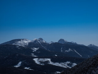 Obraz premium snow covered mountains