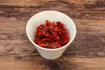Dried tomato with olive oil