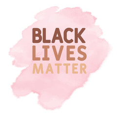 Black lives matter modern. Concept sign. Use for T-shirts and masks. Vintage style