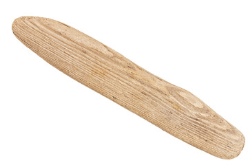 Piece of driftwood isolated on white