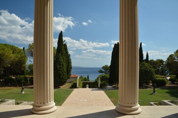 Ivan Mestrovic was a 20th century Croatian sculptor and this is where his art is shown in Ivan Mestrovic Gallery in Split, Croatia