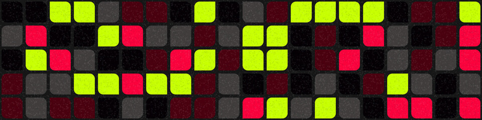 Abstract Geometric Pattern generative computational art illustration