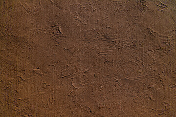 赤茶色の砂壁