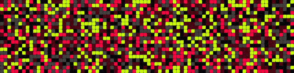Abstract Geometric Pattern generative computational art illustration