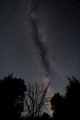 Fototapeta na wymiar Milkyway over Greece