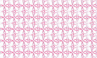 pink pattern background with circular design weave.