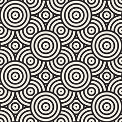 Vector seamless pattern. Modern stylish abstract texture. Repeating geometric tiles