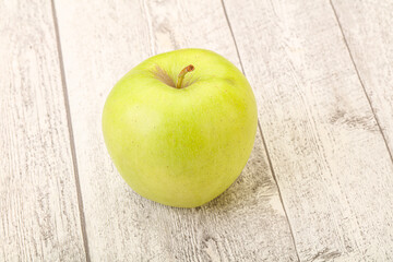 Ripe and sweet green apple