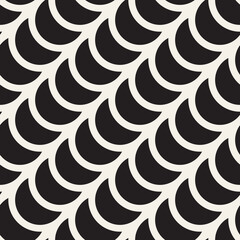 Vector seamless pattern. Modern stylish abstract texture. Repeating geometric tiles