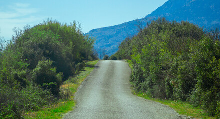 road in the mountains