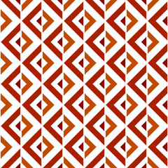 Orange rhombus in vector. Seamless rhombuses ornament.