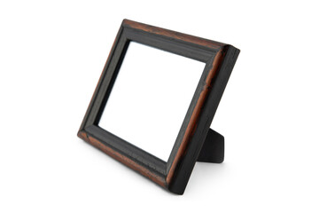 Wooden photo frame in two colors