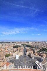 Fototapeta na wymiar Vatican City and Rome - Saint Peter's Square