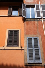 Fototapeta na wymiar Rome architecture in Trastevere district