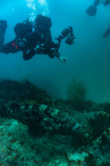 Thailand. 04-12-2021.local tourist. scuba diver.