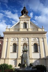 Fototapeta na wymiar St Sebastian's Church in Pecs. Architecture of Hungary.
