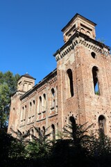 Fototapeta premium Vidin Synagogue in Bulgaria. Architecture of Bulgaria.
