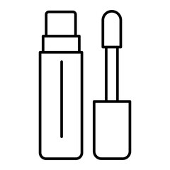  Vector Concealer Outline Icon Design