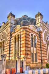 Fototapeta na wymiar Sofia synagogue, Bulgaria