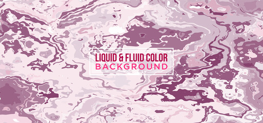 Liquify Fluid Color Banner background