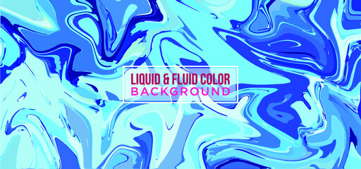 Liquify Fluid Color Banner background