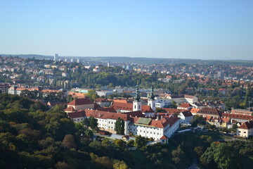 Obraz premium Prague, a tourist destination, the capital of the Czech Republic