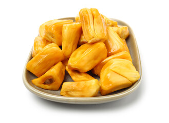 jackfruit isolated on white background