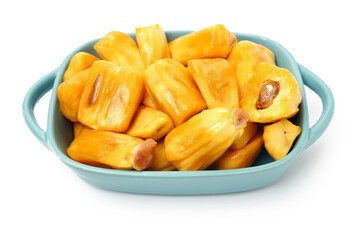 jackfruit isolated on white background