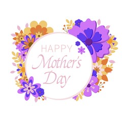 Happy Mothers Day greeting card