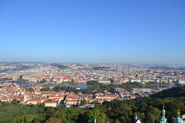Prague, a tourist destination, the capital of the Czech Republic
