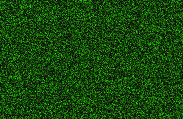 Green glitter and confetti. Seamless vector illustration.