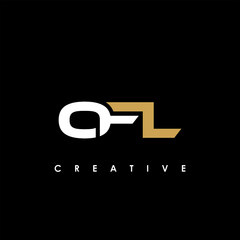 OFL Letter Initial Logo Design Template Vector Illustration