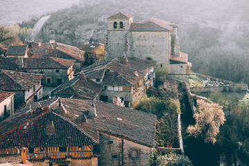 Medieval village of Calatanazor in Soria, Castilla y Leon, Spain