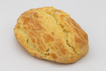 Achira Columbian Biscuit on a White Background