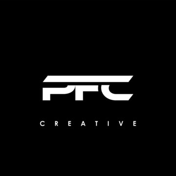 PFC Letter Initial Logo Design Template Vector Illustration