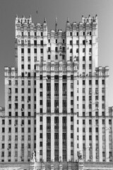 Fototapeta premium Soviet skyscaper