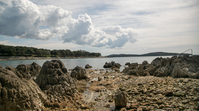 Beautiful shot of Koversada island in Croatia