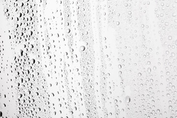 Water drops on glass. for back ground