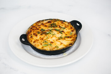Shepherd Pie in Cast Iron Skillet