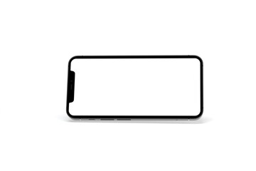 smartphone  With Blank Screen in 3d