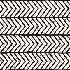Simple ink geometric pattern. Monochrome black and white strokes background. Hand drawn ink texture for your design