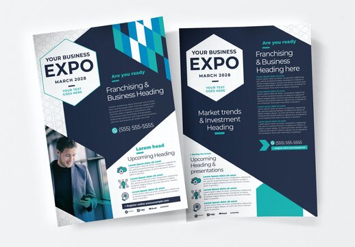 Corporate Flyer for Business Expo Seminar Conference Events